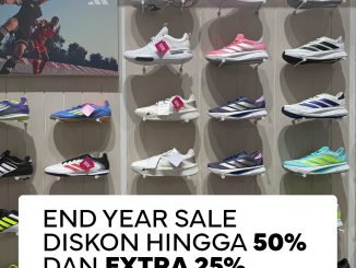 Promo FISIK End Of Year Sale hingga 50% plus extra 25% untuk training essentials