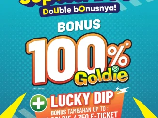 Promo Funworld SePeSer Duo Bonus 100% Goldie dengan double Goldie dan Lucky Dip seru