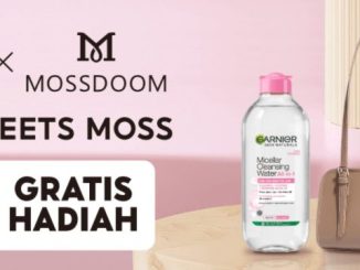 Promo Garnier Mossdoom diskon hingga 55% dan hadiah pembelian di Shopee Mall
