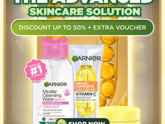 Promo Garnier Skincare Shopee Diskon Hingga 50% dengan extra voucher belanja Juni 2026
