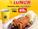 Promo Go! Go! CURRY Power Lunch Menu Katsu Rp.49.000 paket makan siang lengkap