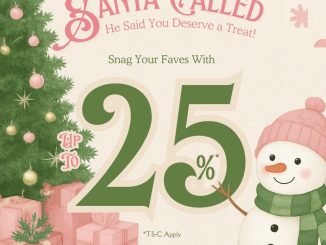 Promo GOSH Christmas Sale diskon hingga 25% di seluruh store GOSH periode 19–25 Desember 2025