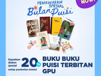Promo Gramedia Bulan Puisi Diskon 20% buku puisi GPU April 2026