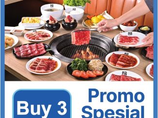 Promo Gyu-Kaku BRI Buy 3 Get 1 Ramadan Buffet di Palembang Indah Mall