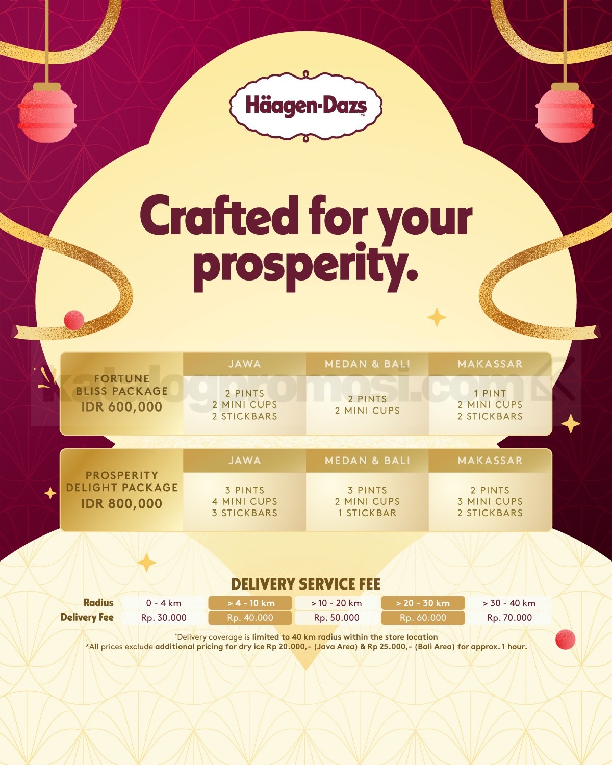 Promo HÄAGEN-DAZS CNY Hampers mulai Rp. 600.000 Promo HÄAGEN-DAZS CNY Hampers mulai Rp. 600.000 2