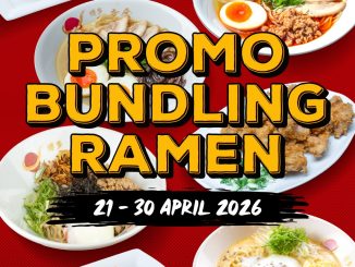 Promo Hakata Ikkousha Bundling Ramen mulai Rp. 135.000 dengan paket ramen lengkap dan side dish