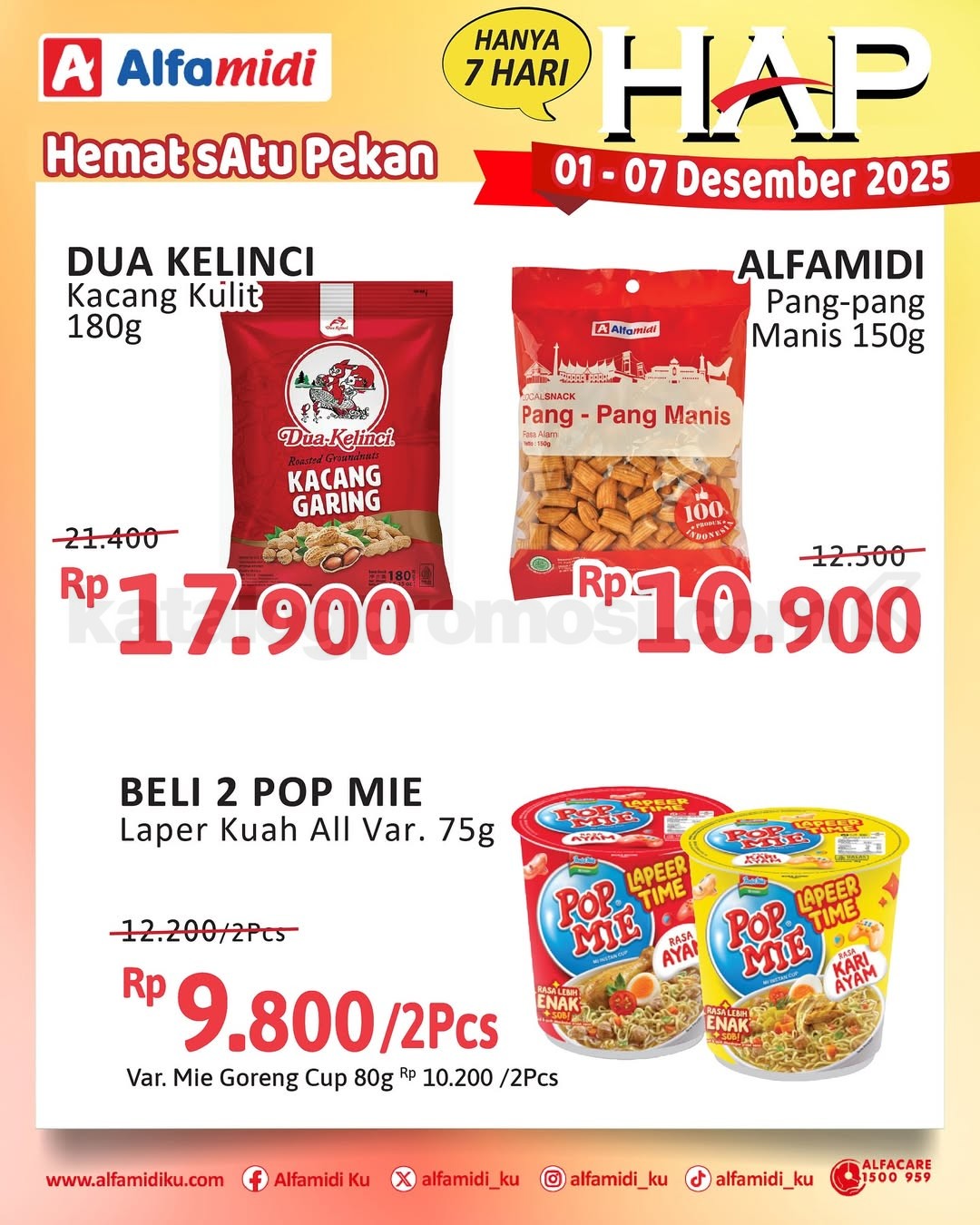 Promo HAP ALFAMIDI periode 01-07 Desember 2025 Promo HAP ALFAMIDI periode 01-07 Desember 2025 1