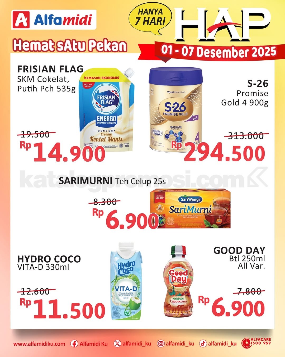 Promo HAP ALFAMIDI periode 01-07 Desember 2025 Promo HAP ALFAMIDI periode 01-07 Desember 2025 3