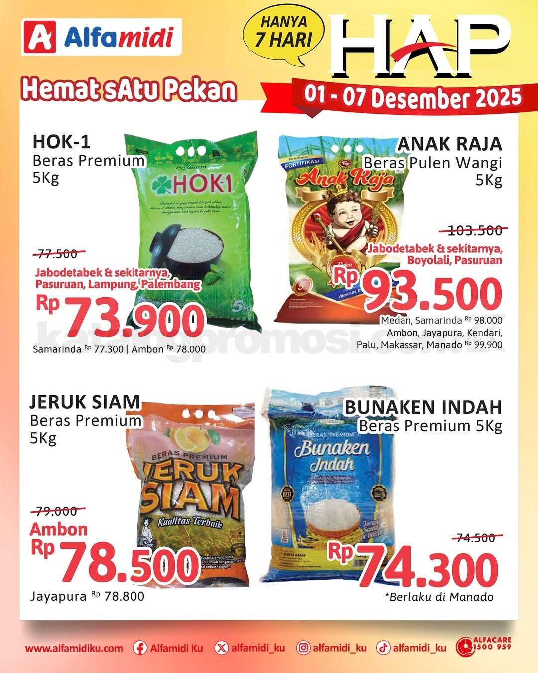 Promo HAP ALFAMIDI periode 01-07 Desember 2025 Promo HAP ALFAMIDI periode 01-07 Desember 2025 6