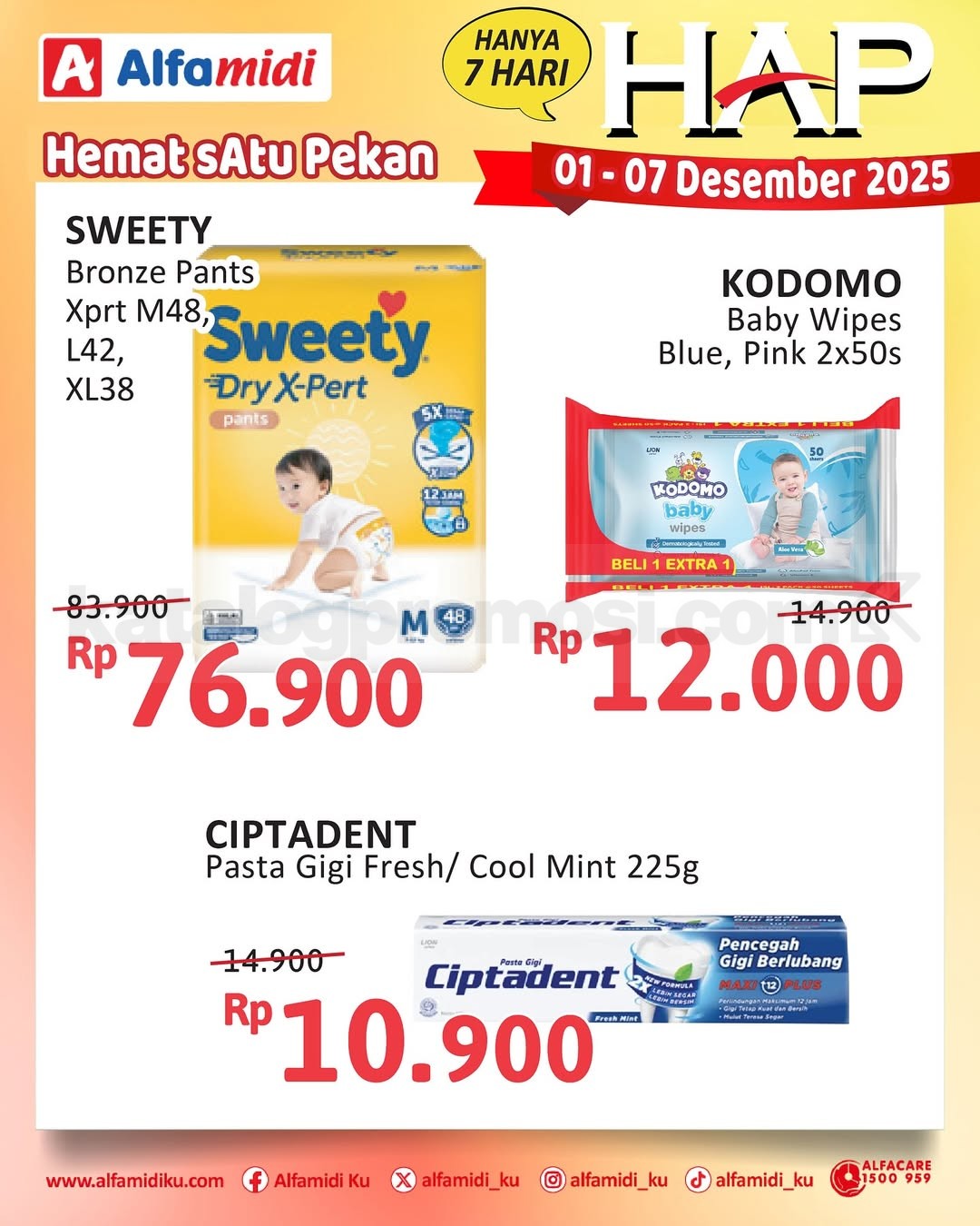 Promo HAP ALFAMIDI periode 01-07 Desember 2025 Promo HAP ALFAMIDI periode 01-07 Desember 2025 9