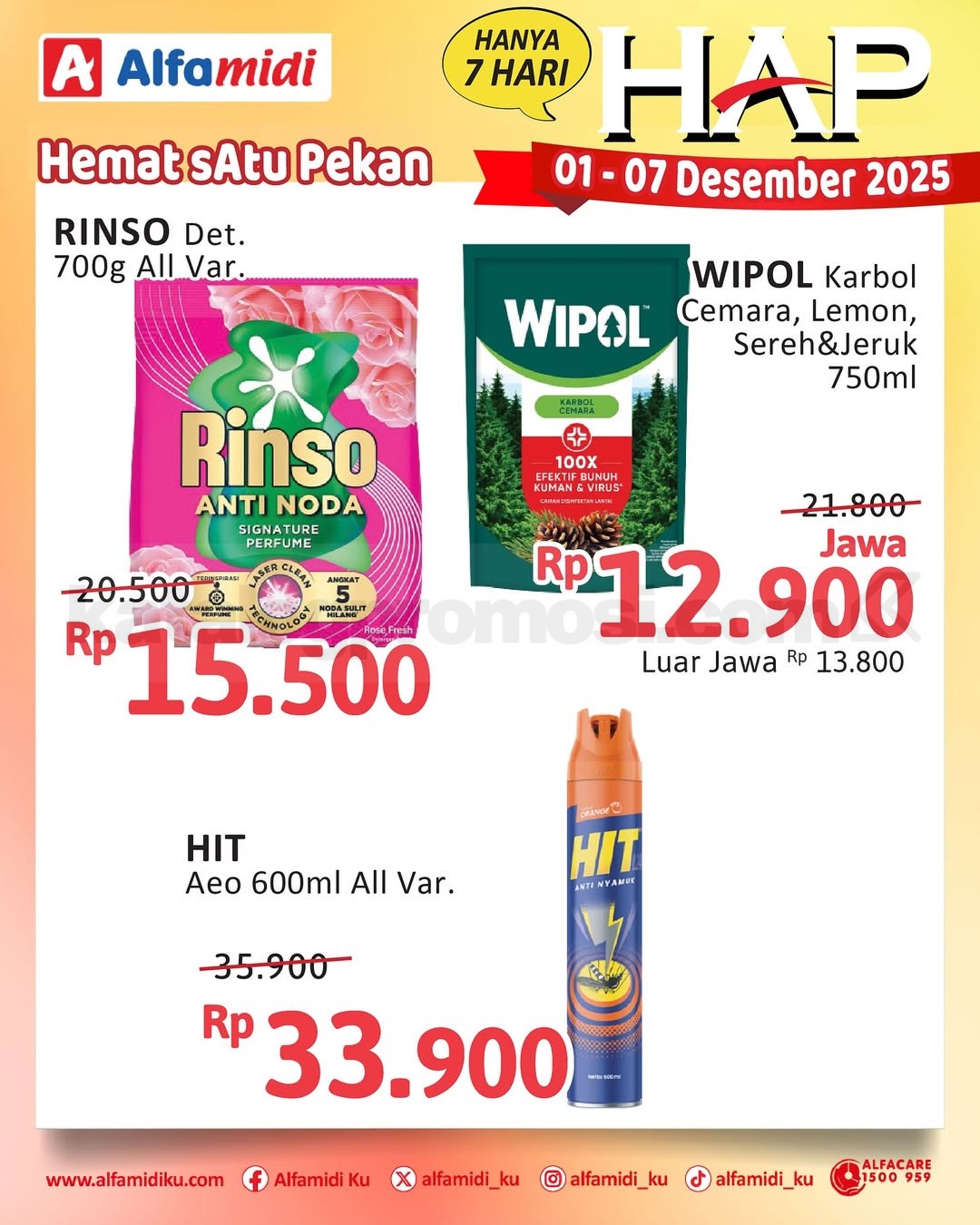 Promo HAP ALFAMIDI periode 01-07 Desember 2025 Promo HAP ALFAMIDI periode 01-07 Desember 2025 11