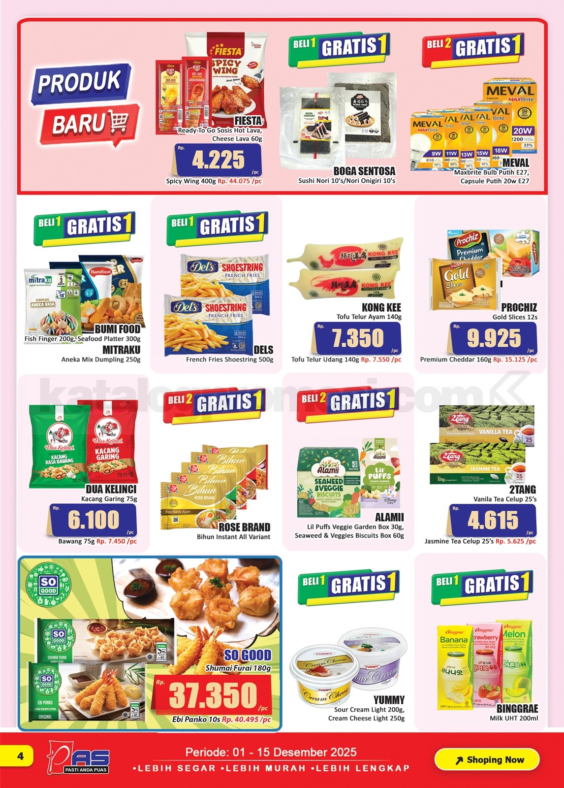 Promo Hari Hari Pasar Swalayan Katalog 01-15 Desember 2025 Promo Hari Hari Pasar Swalayan Katalog 01-15 Desember 2025 5