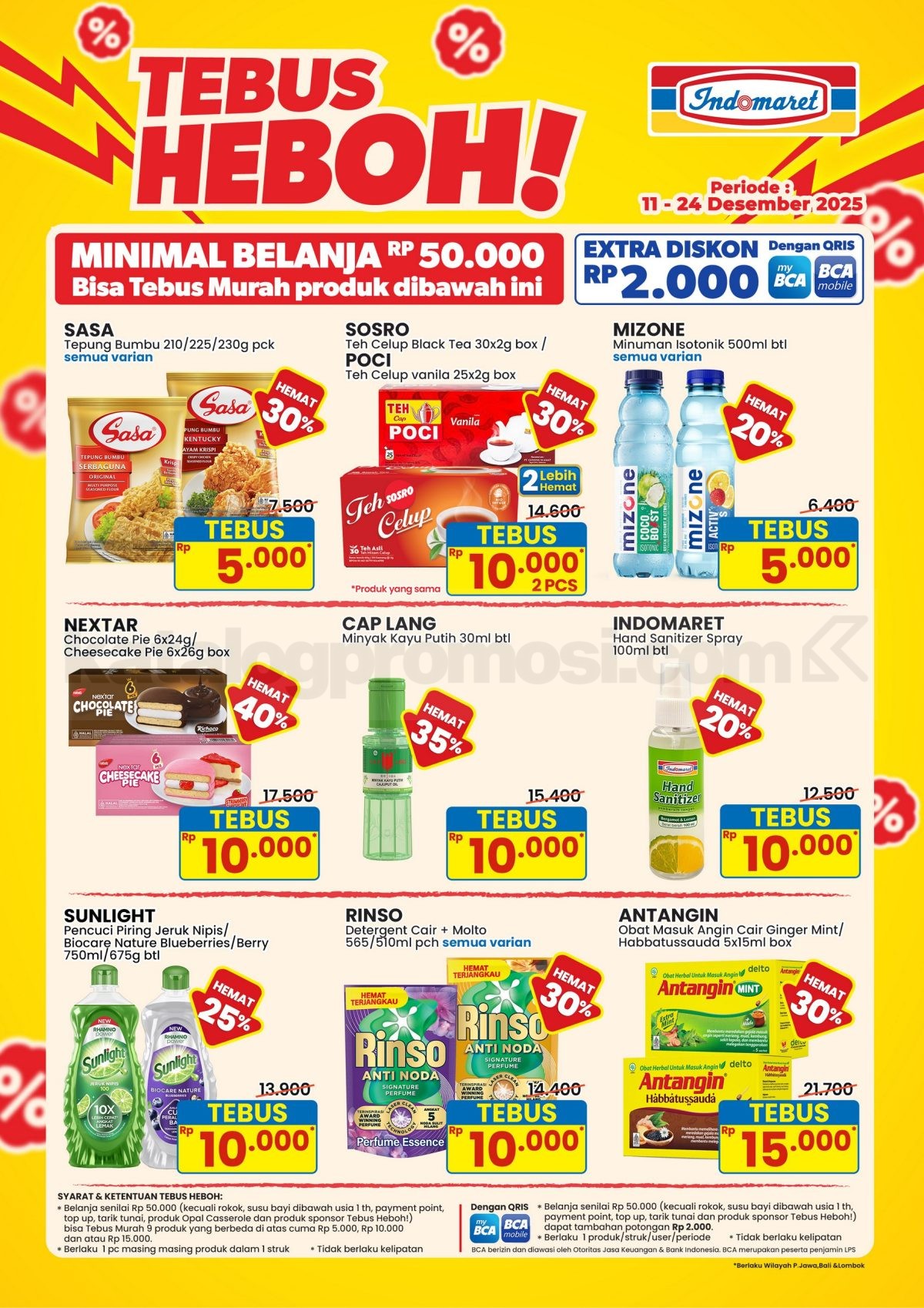 Promo TEBUS HEBOH INDOMARET 11-24 Desember 2025 Promo TEBUS HEBOH INDOMARET 11-24 Desember 2025 1