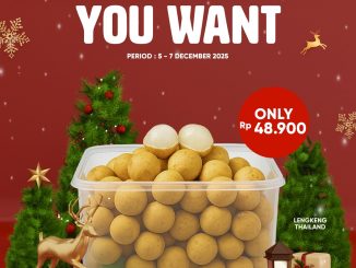 Promo HERO Take All You Want Thailand Longan Rp. 48.900 isi thinwall sepuasnya 5–7 Desember 2025 di HERO Jabodetabek.