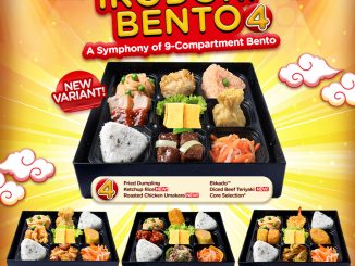 Promo HokBen NEW! Irodori Bento 4 Mulai Rp. 50.000 dengan menu Jepang lengkap