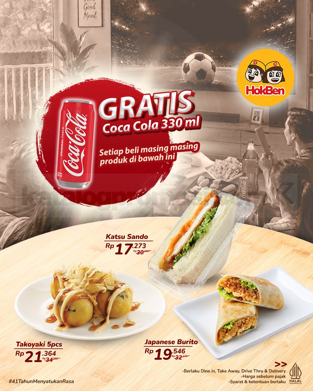 Promo HokBen Semarak Bola Menu Favorit mulai Rp. 17 ribuan Promo HokBen Semarak Bola Menu Favorit mulai Rp. 17 ribuan 1