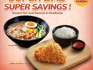 Promo HokBen Super Dad Super Savings Paket Menu Rp. 60.000 5