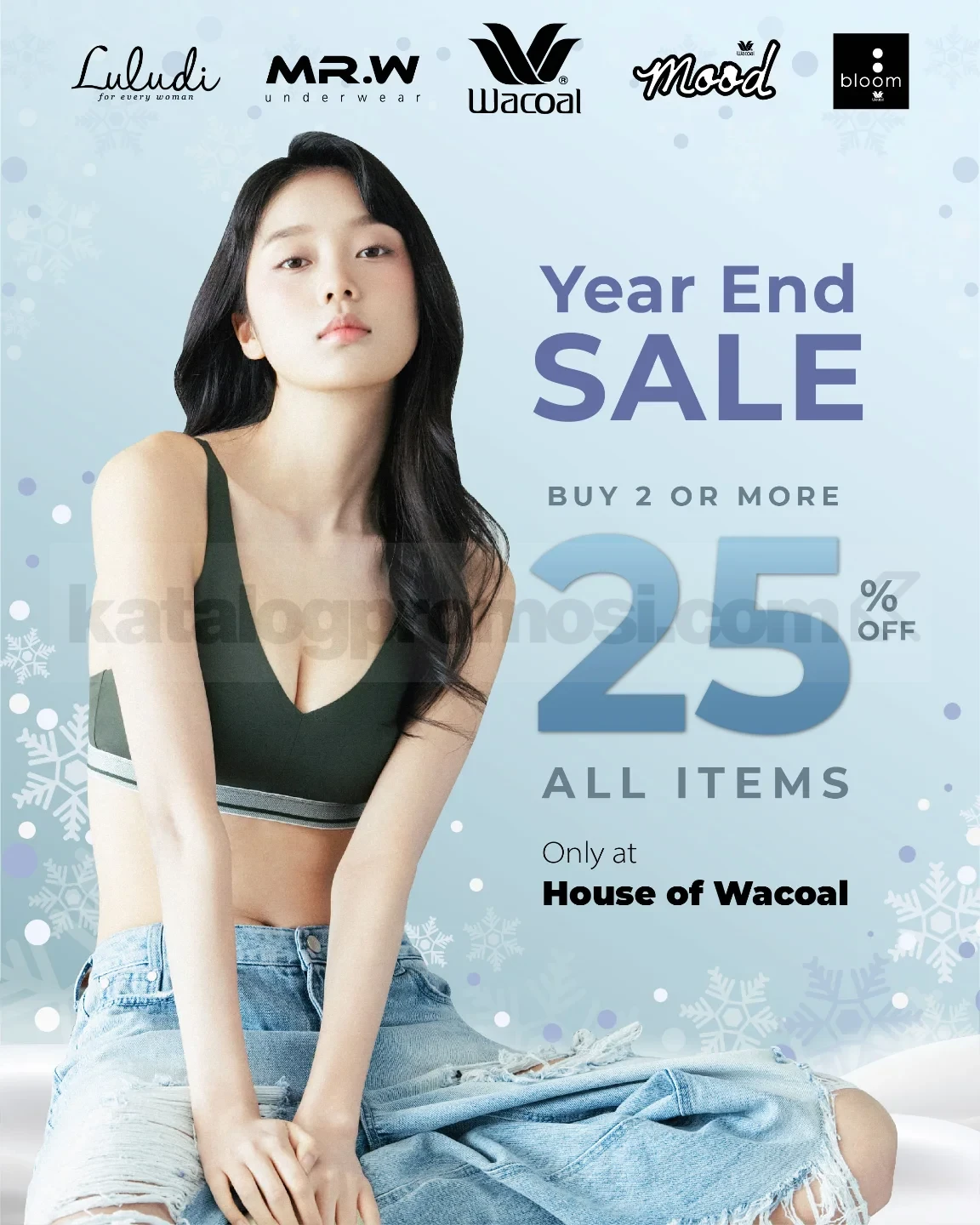 Promo House of Wacoal Year End Sale diskon 25% Promo House of Wacoal Year End Sale diskon 25% 1