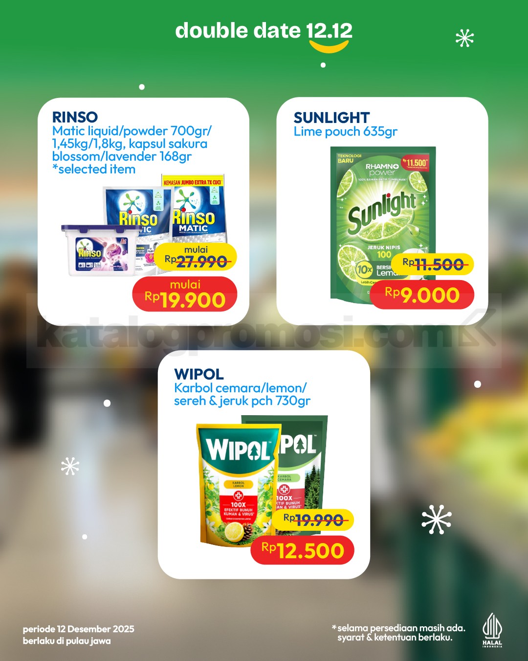 Promo Hypermart 12.12 Diskon Besar Kebutuhan Harian Promo Hypermart 12.12 Diskon Besar Kebutuhan Harian 6