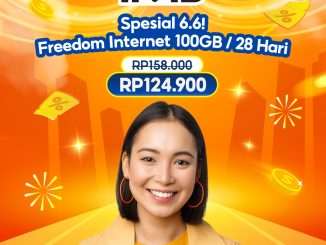 Promo IM3 Shopee Freedom Internet 100GB Rp. 124.900 untuk 28 hari selama promo 6.6