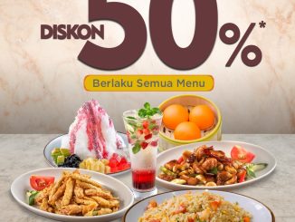 Promo Imperial Kitchen & Dimsum Bank Mega Diskon 50% Menu Favorit untuk makanan dan minuman