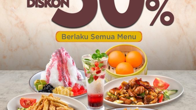 Promo Imperial Kitchen & Dimsum Bank Mega Diskon 50% Menu Favorit untuk makanan dan minuman