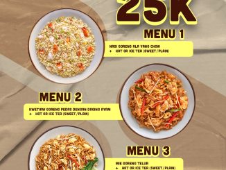 Promo Imperial Kitchen & Dimsum Paket Hemat Rp. 25.000 dengan menu dan teh gratis