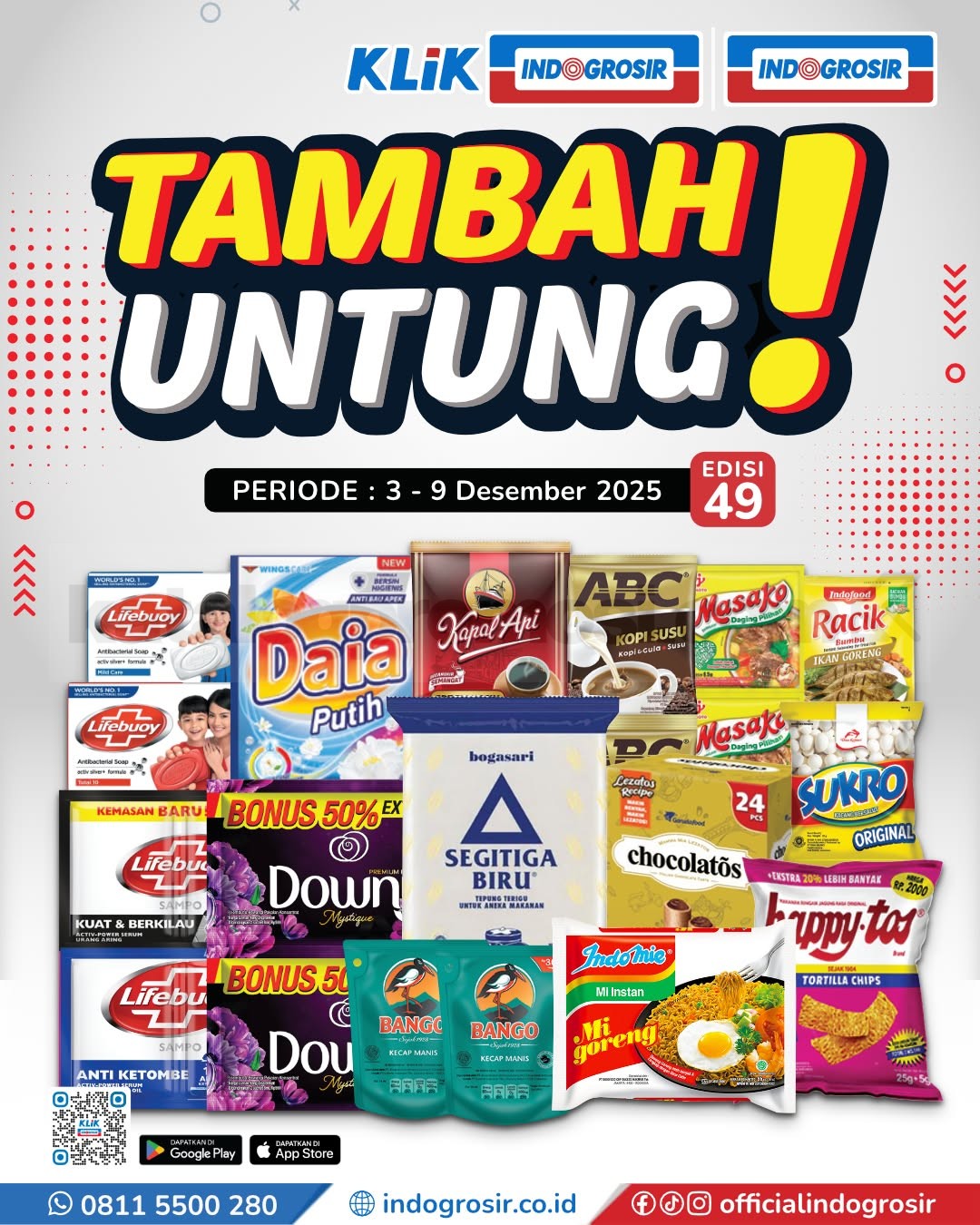 Promo Indogrosir TAMBAH UNTUNG 03-09 Desember 2025 Promo Indogrosir TAMBAH UNTUNG 03-09 Desember 2025 1