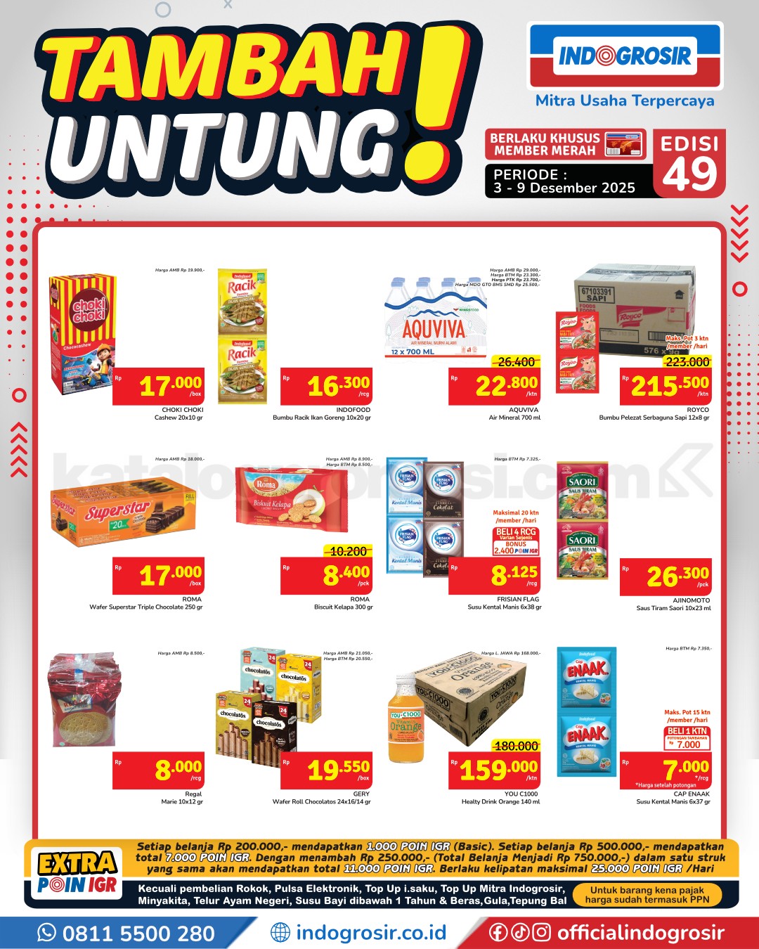 Promo Indogrosir TAMBAH UNTUNG 03-09 Desember 2025 Promo Indogrosir TAMBAH UNTUNG 03-09 Desember 2025 4