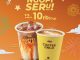 Promo Indomaret Coffee Gold Ngopi Seruput Rp10Ribu, nikmati Kopi Susu Domar Iced & Matcha Dolce Hot di Indomaret tertentu.