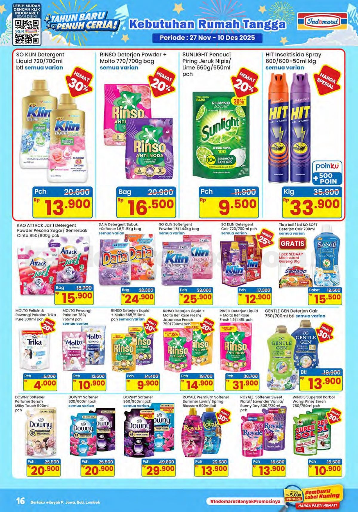 Promo Indomaret Katalog Terbaru 04 - 10 November 2025 Promo Indomaret Katalog Terbaru 04 - 10 November 2025 16