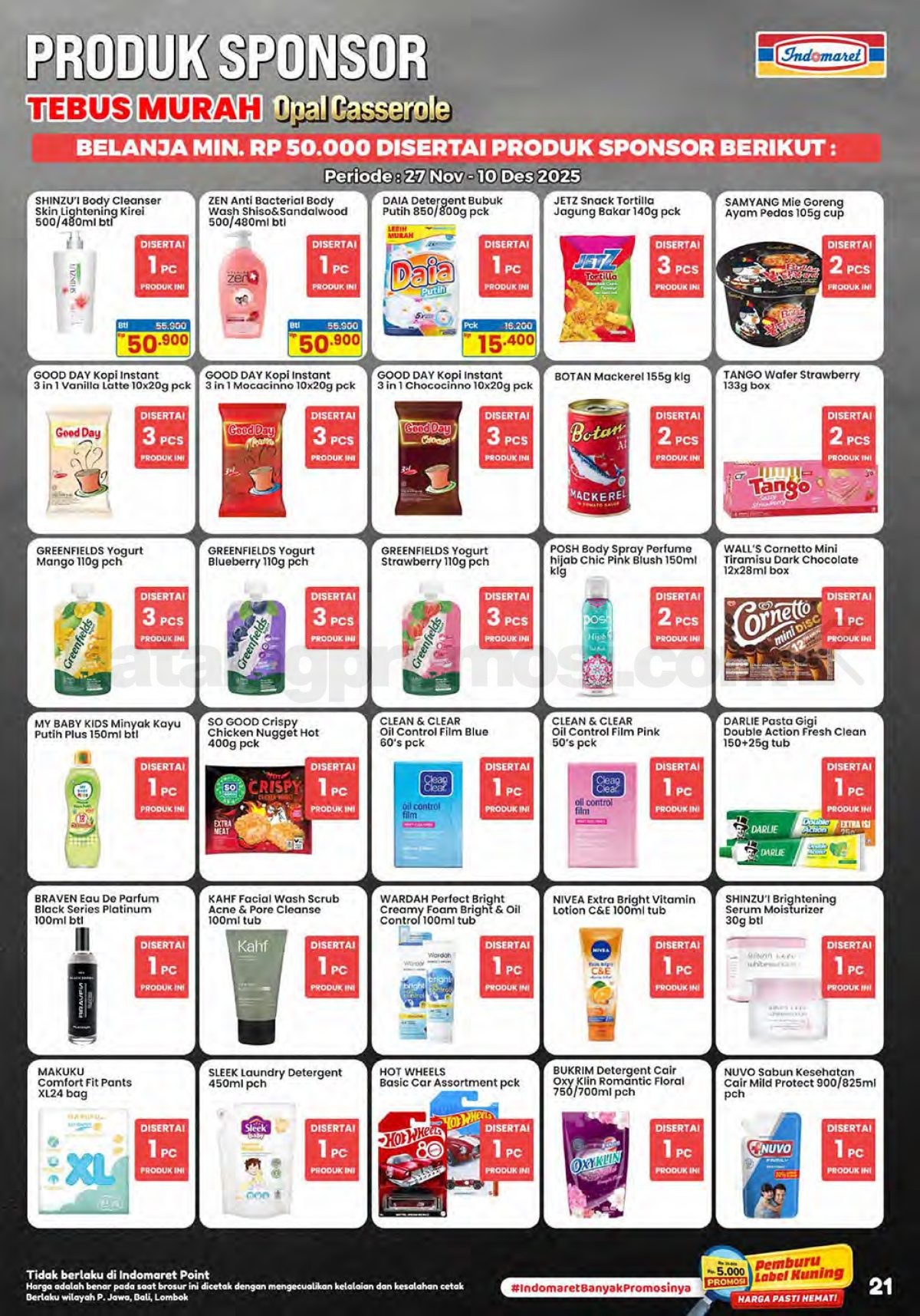 Promo Indomaret Katalog Terbaru 04 - 10 November 2025 Promo Indomaret Katalog Terbaru 04 - 10 November 2025 21