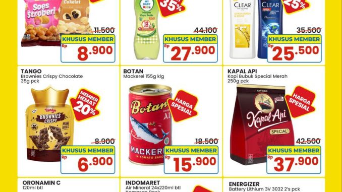 Promo Indomaret Harga Khusus Member Member Hemat hingga 35% 1