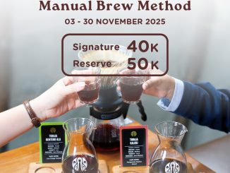 Promo J.CO Buy 1 Get 1 Coffee Manual Brew mulai Rp. 40.000–50.000, nikmati handcrafted kopi setiap minggu