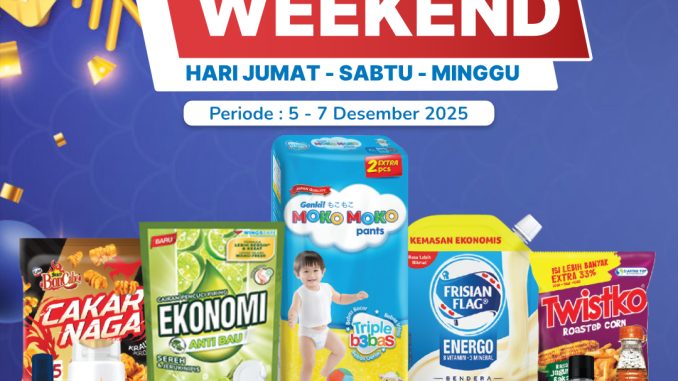 Promo JSM INDOGROSIR WEEKEND 05-07 Desember 2025 1