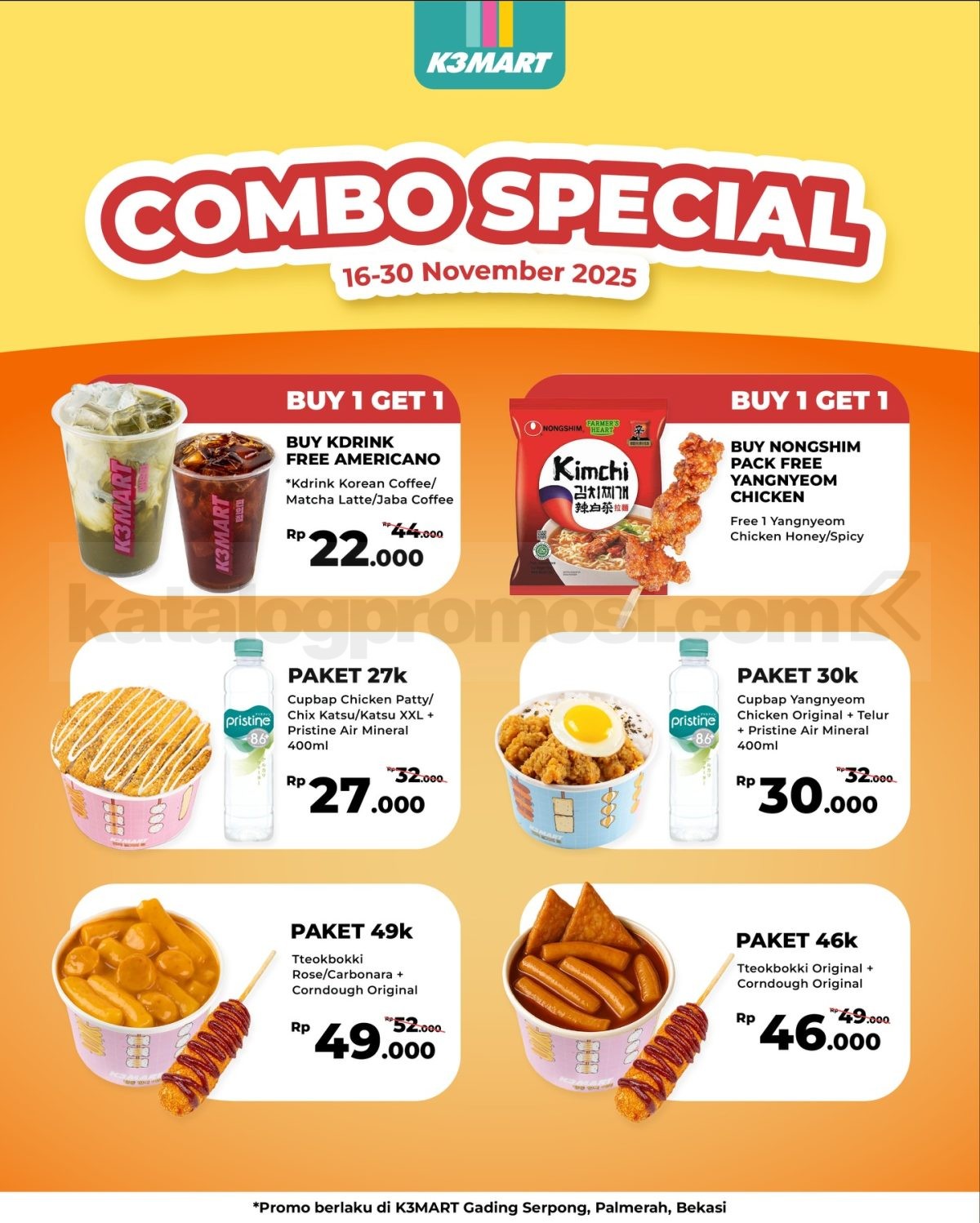 Promo K3MART Combo Special Beli 1 Gratis 1 Promo K3MART Combo Special Beli 1 Gratis 1 2
