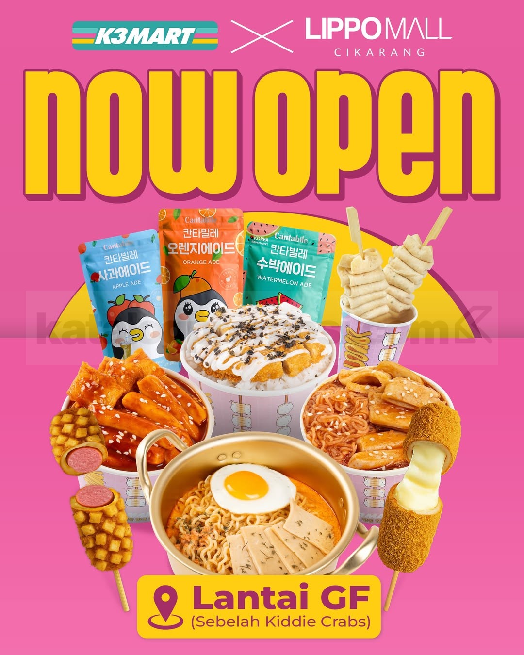 Promo K3MART Opening Lippo Mall Cikarang Mulai Rp3.000 Promo K3MART Opening Lippo Mall Cikarang mulai Rp3.000 selama Oktober 2026