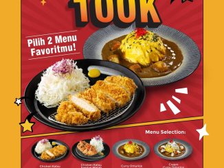 Promo Katsukita Katsuan Berdua Mulai Rp.100.000 dengan pilihan menu katsu favorit untuk dine-in