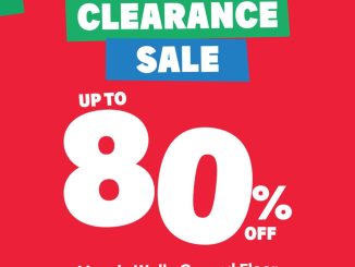 Promo Kidz Station Clearance Sale Diskon hingga 80% Mosaic Walk Kota Kasablanka periode 20 April – 2 Mei 2026