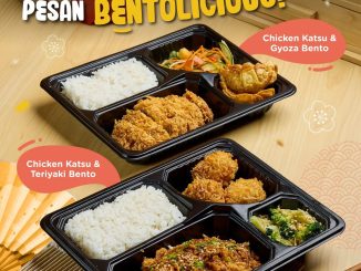 Promo Kimukatsu Bentolicious mulai Rp.45.000 dengan berbagai pilihan menu bento lezat khas Jepang
