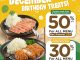 Promo Kimukatsu December Birthday Treats diskon hingga 50% untuk semua menu di bulan Desember