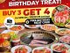 Promo Kintan Buffet x Shaburi December Birthday Treat Buy 3 Get 4 dengan Birthday Meat Cake berlaku 1–31 Desember 2025