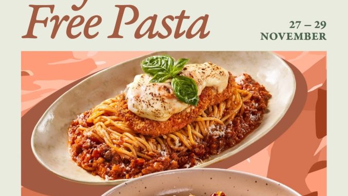 Promo Kitchenette Grand Opening Buy 1 Get 1 Free Pasta 1