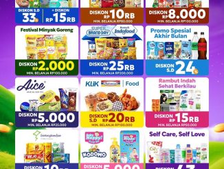 Promo KlikIndomaret Kejutan Akhir Bulan Diskon hingga 55% 15