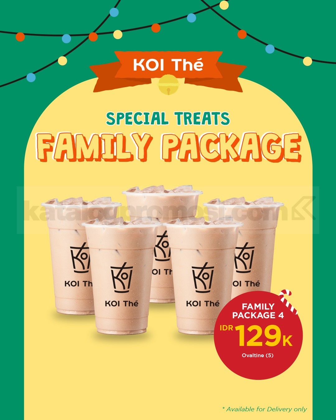 Promo KOI The Special Treats Family Package mulai Rp. 129.000 Promo KOI The Special Treats Family Package mulai Rp. 129.000 4