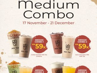 Promo KOI Thé SPECIAL TREATS Medium Combo cuma Rp.59.000 1