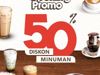 Promo Kopi Oey Opening Sabang Diskon 50% Minuman nikmati racikan kopi khas kopitiam