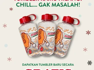 Promo Krispy Kreme x Biscoff Gratis Tumbler 2
