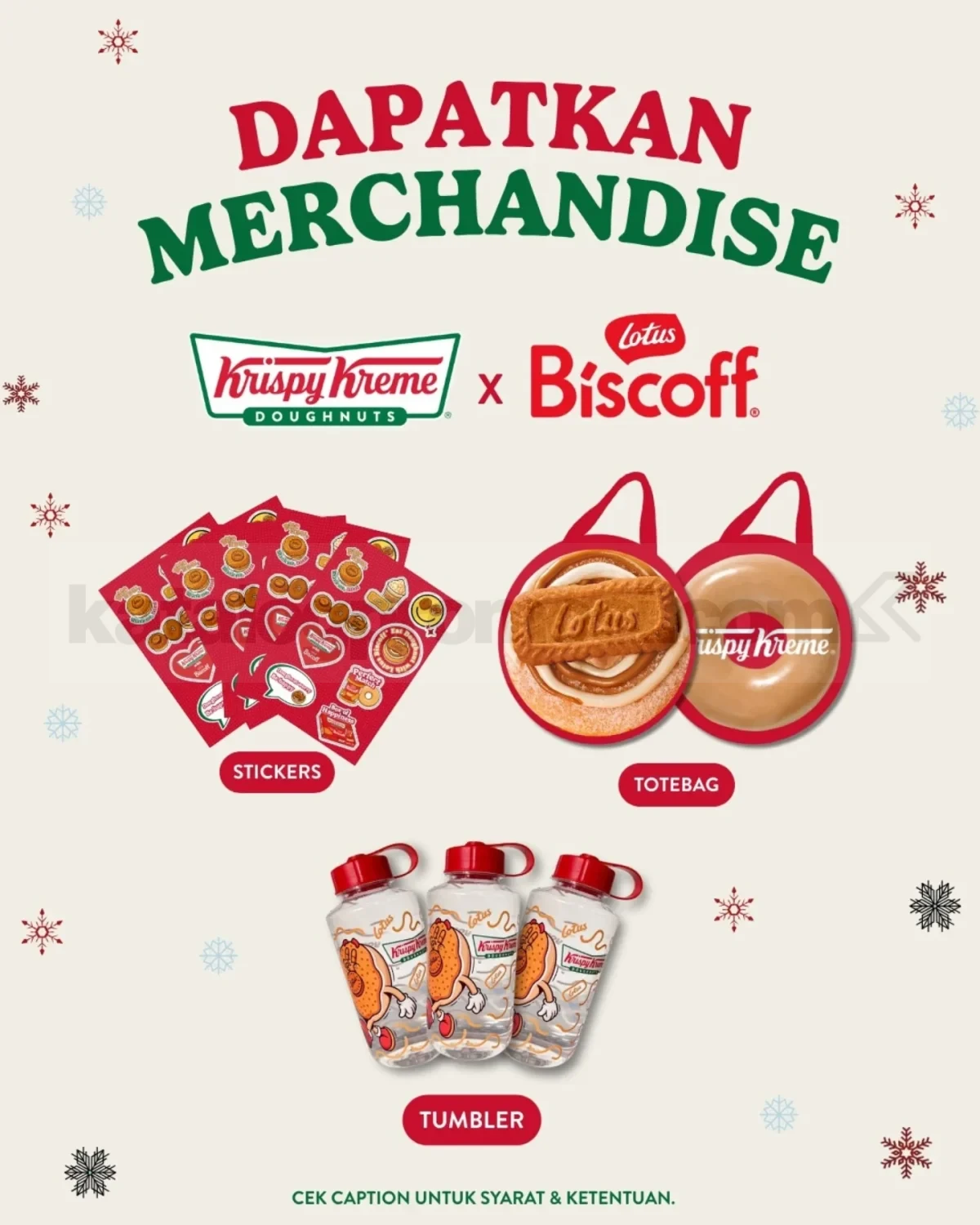 Promo Krispy Kreme x Biscoff Gratis Tumbler Promo Krispy Kreme x Biscoff Gratis Tumbler 1