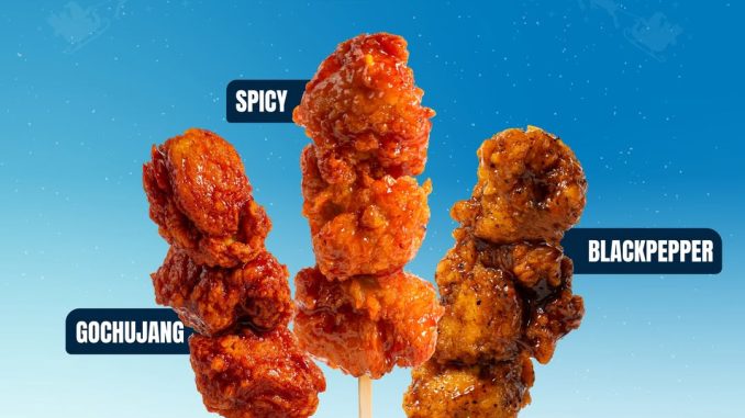 Promo Lawson Chicken Karaage All Variant Rp. 14.000 berlaku di outlet tertentu untuk semua varian.